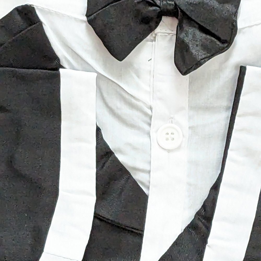 Tuxedo For Dogs Cats Pets With Bowtie Small To XL NEW - Picture 5 of 12